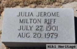 Julia Jerome Riff