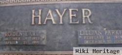 Roiden E Hayer