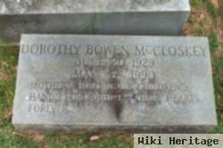 Dorothy Bowen Mccloskey