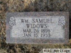 William Samuel Widows