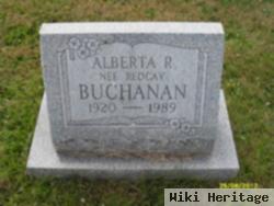 Alberta R Redcay Buchanan