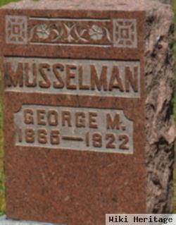 George M. Musselman