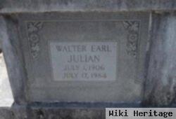 Walter Earl Julian