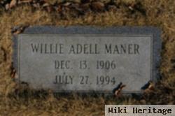 Willie Adell Maner