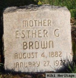 Esther Gertrude Wolf Brown