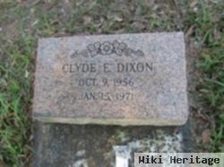 Clyde E. Dixon