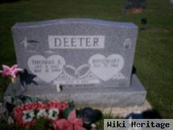 Thomas E Deeter