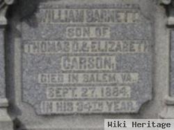 William Barnett Carson