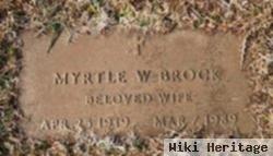 Myrtle Waddell Brock