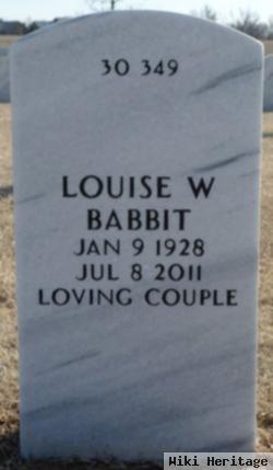 Louise W Babbit