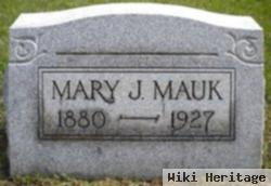 Mary Jane Luderman Giffey Mauk