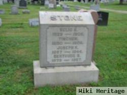 Gertrude S Stone