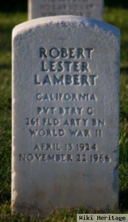 Robert Lester Lambert