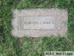 Dorothy C Babick