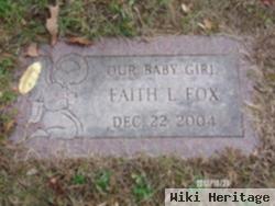 Faith L "baby Girl" Fox