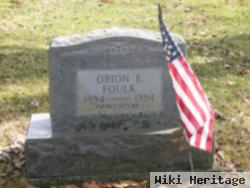 Orion Elmer Foulk