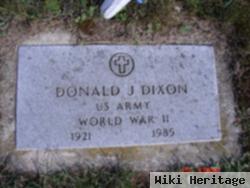 Donald J Dixon