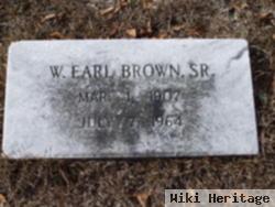 W Earl Brown, Sr