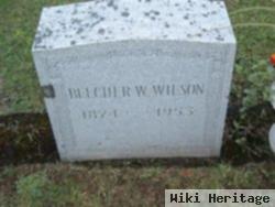 Beecher W. Wilson