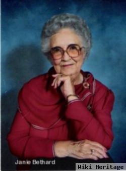 Janie Enola Bethard Maxey