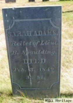 Sarah Adams Spaulding