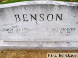 Ethel Shaver Benson