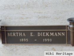 Bertha E Miller Diekmann