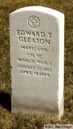 Edward T Gleason