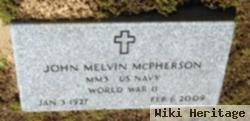 John Melvin Mcpherson