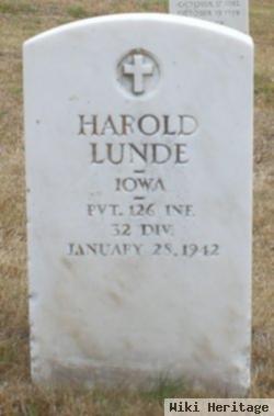 Harold Lunde