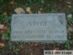 Adelaide M Stege