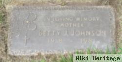 Betty Jane Groff Johnson
