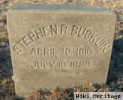 Stephen Randall Bucklin