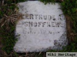 Gertrude R Shoffner
