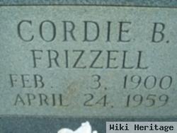 Cordie B Frizzell