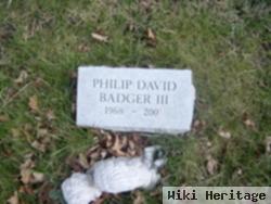 Philip David Badger, Iii