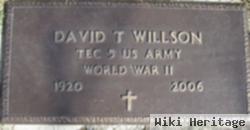 David T. Willson