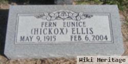 Fern Eunice Hickox Ellis