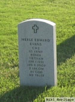 Merle Edward Evans