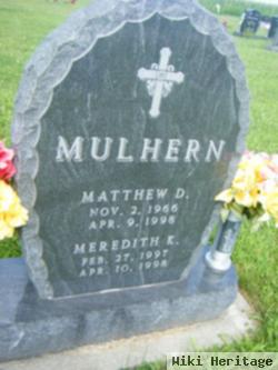 Matthew D Mulhern