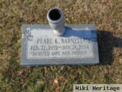 Pearl K Barnett