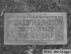 Elizabeth S Barton