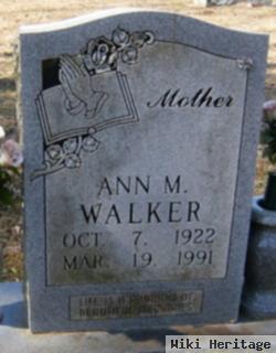 Ann M. Walker