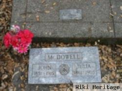 John C Mcdowell