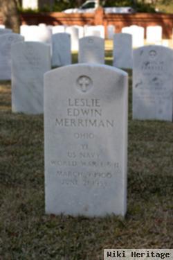 Leslie Edwin Merriman