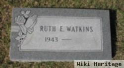 Ruth E. Watkins