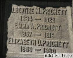 Albertine M Oberteuffer Prichett