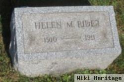 Helen M Rider