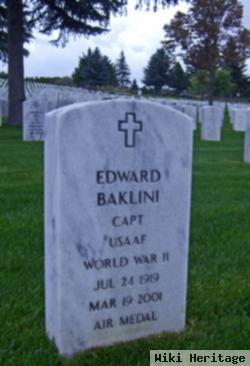 Capt Edward Baklini