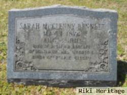 Sarah Gardner Mcclenny Bennett